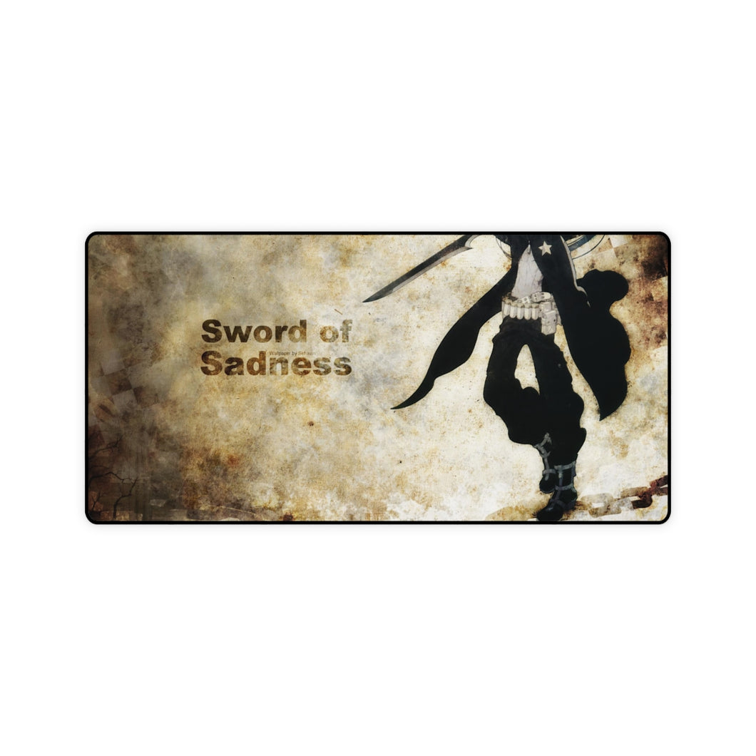 Black Rock Shooter Mouse Pad (Desk Mat)