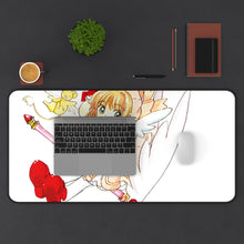 Cargar imagen en el visor de la galería, Cardcaptor Sakura Sakura Kinomoto Mouse Pad (Desk Mat) With Laptop
