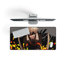 Load image into Gallery viewer, Katsuki Bakugo Mouse Pad (Desk Mat) On Desk
