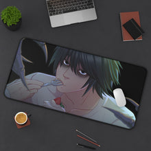 Load image into Gallery viewer, Anime Death Note Mouse Pad (Desk Mat) On Desk
