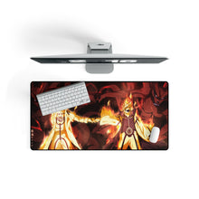 Load image into Gallery viewer, Naruto,Minato and Kurama Mouse Pad (Desk Mat) On Desk
