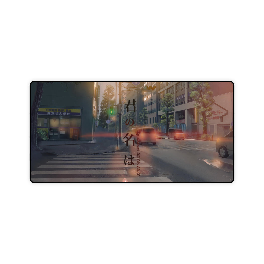 Your Name. Mouse Pad (Desk Mat)