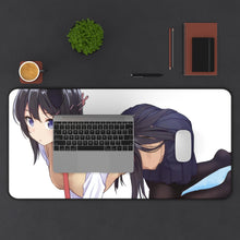 Charger l&#39;image dans la galerie, Rascal Does Not Dream Of Bunny Girl Senpai Mouse Pad (Desk Mat) With Laptop
