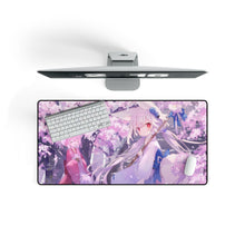 Load image into Gallery viewer, Anime Girl Mouse Pad (Desk Mat) On Desk
