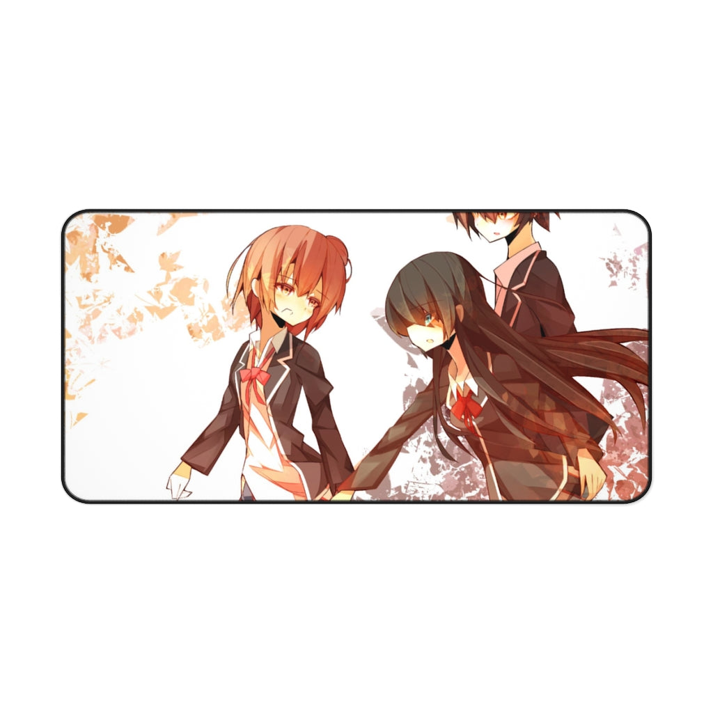 My Teen Romantic Comedy SNAFU Hachiman Hikigaya, Yukino Yukinoshita, Yui Yuigahama Mouse Pad (Desk Mat)