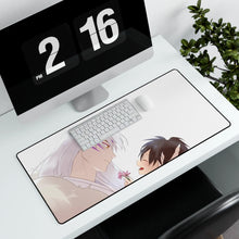 Load image into Gallery viewer, InuYasha Mouse Pad (Desk Mat) With Laptop
