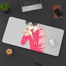 Cargar imagen en el visor de la galería, Yuri!!! On Ice Mouse Pad (Desk Mat) On Desk
