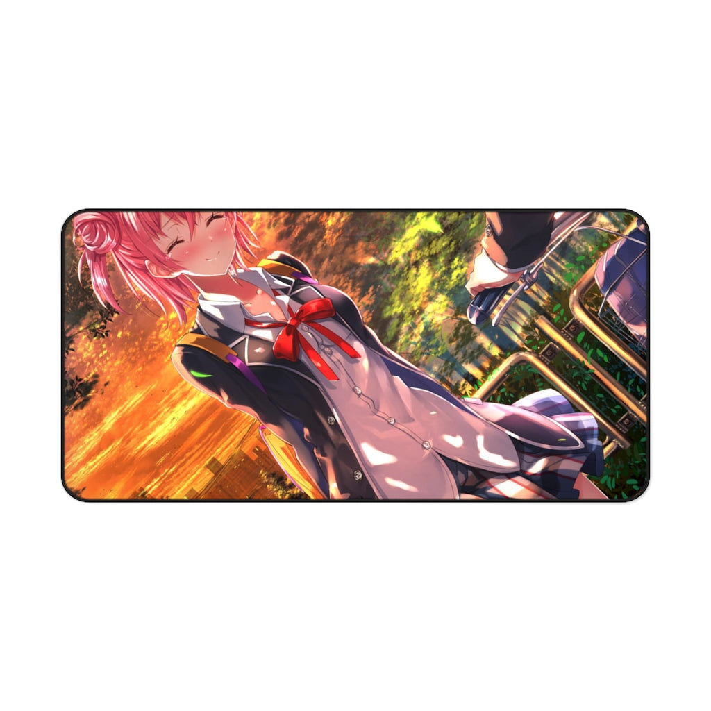 My Teen Romantic Comedy SNAFU Hachiman Hikigaya, Yui Yuigahama Mouse Pad (Desk Mat)