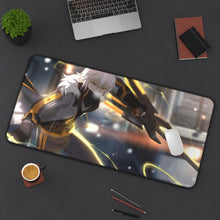 Load image into Gallery viewer, A Certain Scientific Railgun Mouse Pad (Desk Mat) On Desk
