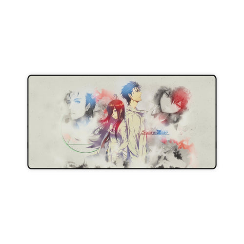 Makise Kurisu & Rintarou Kyouma Mouse Pad (Desk Mat)