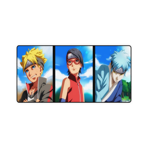 Boruto,Sarada and Mitsuki Mouse Pad (Desk Mat)