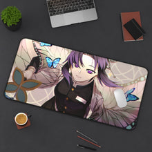 Charger l&#39;image dans la galerie, Shinobu Kochou Mouse Pad (Desk Mat) On Desk
