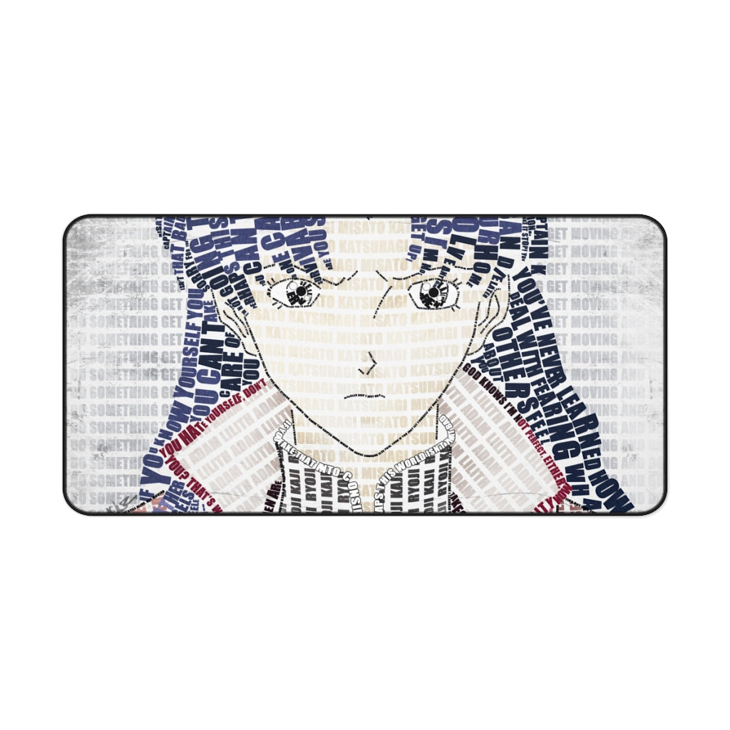 Neon Genesis Evangelion Misato Katsuragi Mouse Pad (Desk Mat)