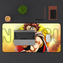 Load image into Gallery viewer, Fairy Tail Natsu Dragneel Mouse Pad (Desk Mat) With Laptop
