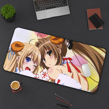 Load image into Gallery viewer, Amagi Brilliant Park Isuzu Sento Mouse Pad (Desk Mat) On Desk
