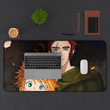 Cargar imagen en el visor de la galería, The Promised Neverland Emma Mouse Pad (Desk Mat) With Laptop
