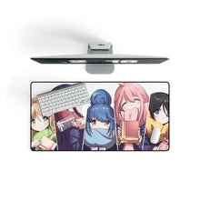 Charger l&#39;image dans la galerie, Laid-Back Camp Mouse Pad (Desk Mat) On Desk
