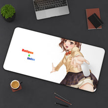 Load image into Gallery viewer, A Certain Scientific Railgun Mouse Pad (Desk Mat) On Desk
