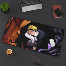 Charger l&#39;image dans la galerie, Naruto and Hinita Kissing Mouse Pad (Desk Mat) On Desk
