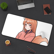 Cargar imagen en el visor de la galería, Spice And Wolf Mouse Pad (Desk Mat) On Desk
