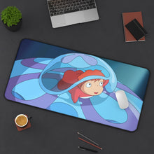 Load image into Gallery viewer, Ponyo Ponyo Mouse Pad (Desk Mat) On Desk
