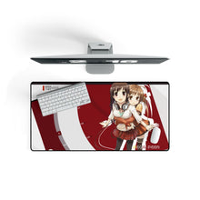 Load image into Gallery viewer, Anime Headphones Mouse Pad (Desk Mat) On Desk
