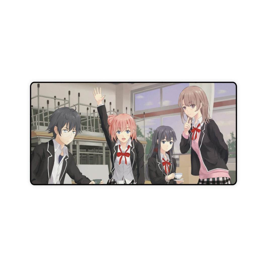 My Teen Romantic Comedy SNAFU Hachiman Hikigaya, Yukino Yukinoshita, Yui Yuigahama Mouse Pad (Desk Mat)