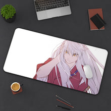 Load image into Gallery viewer, InuYasha Mouse Pad (Desk Mat) On Desk
