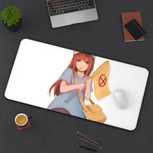 Charger l&#39;image dans la galerie, Anime Girl Mouse Pad (Desk Mat) On Desk
