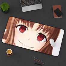 Cargar imagen en el visor de la galería, Spice And Wolf Mouse Pad (Desk Mat) On Desk
