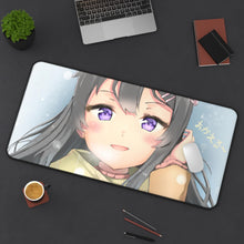 Load image into Gallery viewer, Rascal Does Not Dream Of Bunny Girl Senpai Mouse Pad (Desk Mat) On Desk
