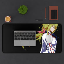 Charger l&#39;image dans la galerie, Infinite Stratos Mouse Pad (Desk Mat) With Laptop
