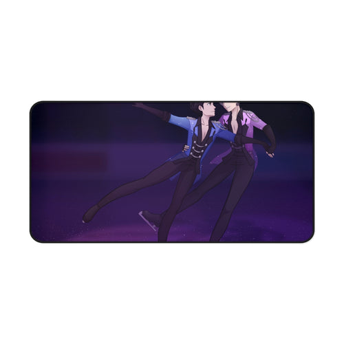 Yuri!!! On Ice Victor Nikiforov, Yuuri Katsuki Mouse Pad (Desk Mat)