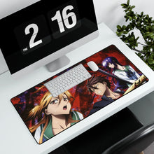 Cargar imagen en el visor de la galería, Highschool Of The Dead Mouse Pad (Desk Mat) With Laptop
