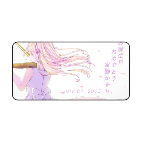 Your Lie In April Mouse Pad (Desk Mat)