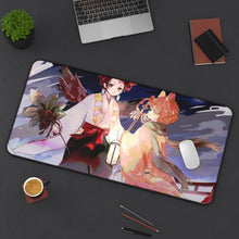 Charger l&#39;image dans la galerie, Demon Slayer: Kimetsu No Yaiba Mouse Pad (Desk Mat) On Desk
