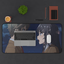 Load image into Gallery viewer, Take Care of Her Mouse Pad (Desk Mat) With Laptop
