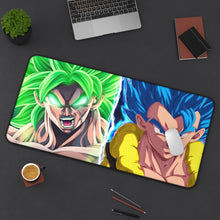 Load image into Gallery viewer, Broly (Dragon Ball) Mouse Pad (Desk Mat) On Desk
