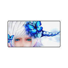 Load image into Gallery viewer, Butterfly Fantasy Girl Mouse Pad (Desk Mat)
