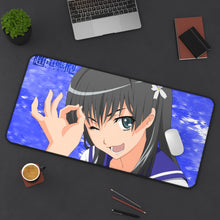 Load image into Gallery viewer, A Certain Scientific Railgun Mouse Pad (Desk Mat) On Desk
