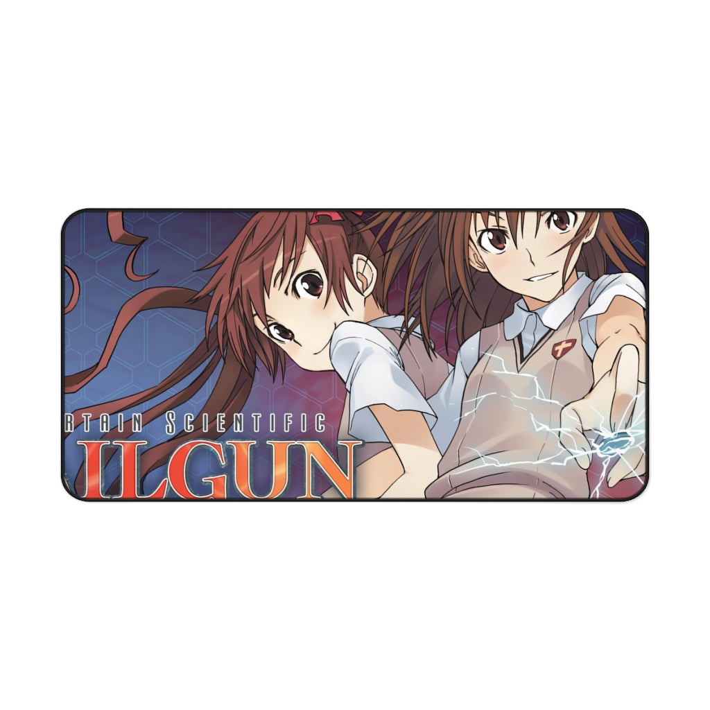 A Certain Scientific Railgun Mikoto Misaka, Kuroko Shirai Mouse Pad (Desk Mat)