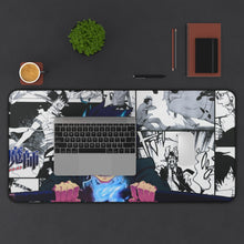 Load image into Gallery viewer, Blue Exorcist Rin Okumura Mouse Pad (Desk Mat) With Laptop
