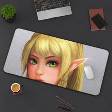 Load image into Gallery viewer, Sword Art Online Suguha Kirigaya Mouse Pad (Desk Mat) With Laptop
