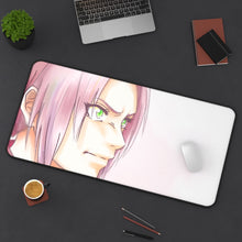 Load image into Gallery viewer, Sakura Haruno Mouse Pad (Desk Mat) On Desk
