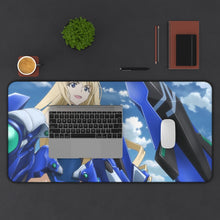 Charger l&#39;image dans la galerie, Infinite Stratos Mouse Pad (Desk Mat) With Laptop
