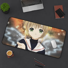 Load image into Gallery viewer, Cardcaptor Sakura Sakura Kinomoto Mouse Pad (Desk Mat) On Desk
