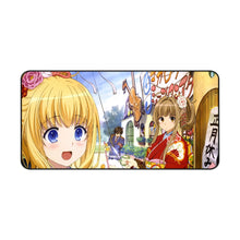 Load image into Gallery viewer, Amagi Brilliant Park Isuzu Sento, Seiya Kanie, Latifa Fleuranza Mouse Pad (Desk Mat)
