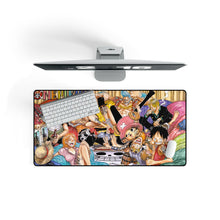 Load image into Gallery viewer, One Piece Monkey D. Luffy, Roronoa Zoro, Sanji, Nico Robin, Tony Tony Chopper Mouse Pad (Desk Mat) On Desk
