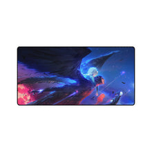 Load image into Gallery viewer, Howl, Sophie, and Turniphead flying through the sky Mouse Pad (Desk Mat)
