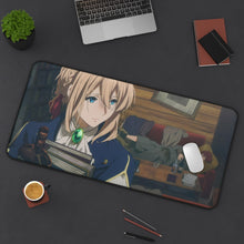 Charger l&#39;image dans la galerie, Violet Evergarden Violet Evergarden Mouse Pad (Desk Mat) On Desk
